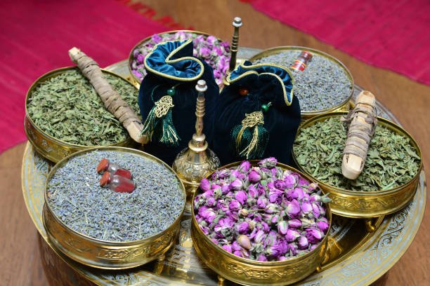 Diversity of traditional Moroccan cosmetic hamam herbs